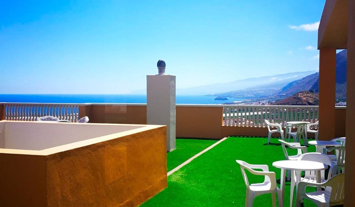 Terraza Apartamentos Coral Los Silos Terraza Apartamentos Coral Los Silos