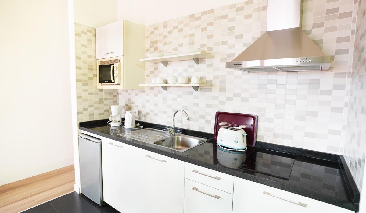 Cocina Apartamentos Coral Los Alisios Los Cristianos Cocina Apartamentos Coral Los Alisios Los Cristianos