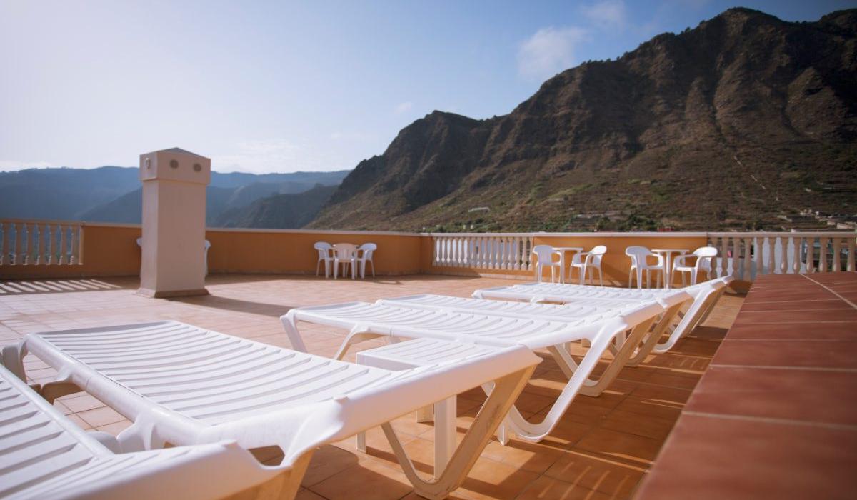 Terraza Apartamentos Coral Los Silos Terraza Apartamentos Coral Los Silos