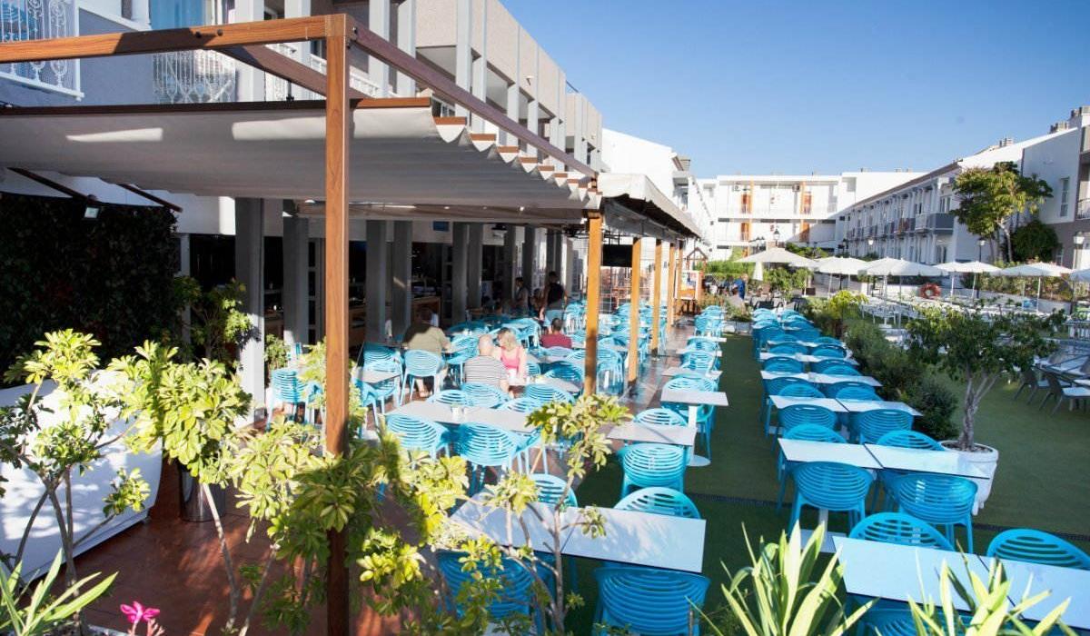 Terraza Apartamentos Coral Compostela Beach Golf Playa de las Américas Terraza Apartamentos Coral Compostela Beach Golf Playa de las Américas