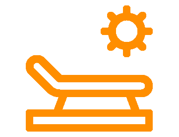 Sundeck en piso 8 y 9 con hamacas, sombrillas y un jacuzzi Hotel Coral Ocean View Costa Adeje Sundeck en piso 8 y 9 con hamacas, sombrillas y un jacuzzi Hotel Coral Ocean View Costa Adeje